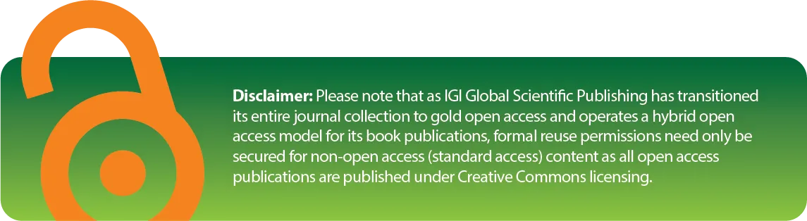Open Access Disclaimer