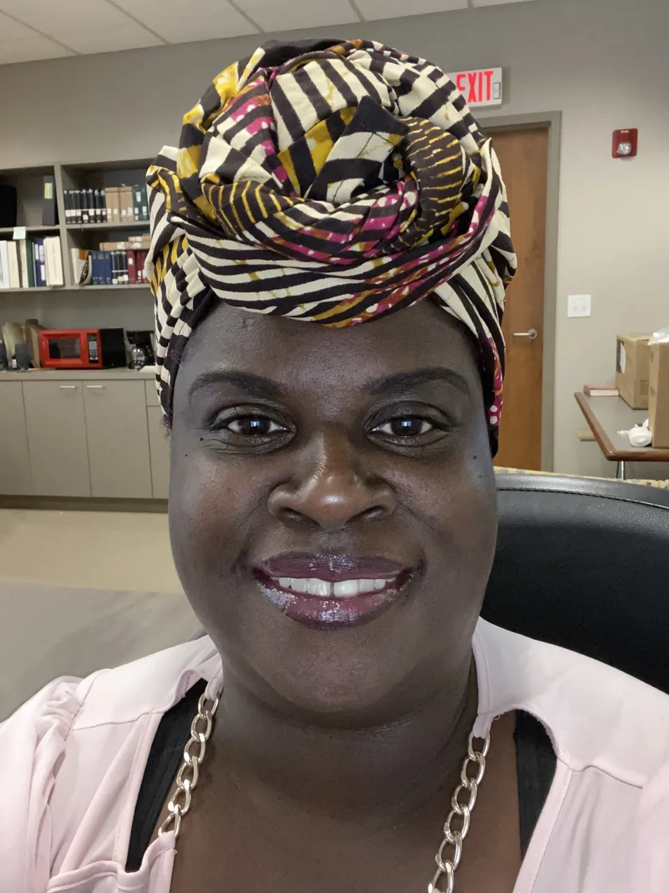 Nina Ivey Ishokir, MLIS, Director of Library Services (Clinton College, USA)