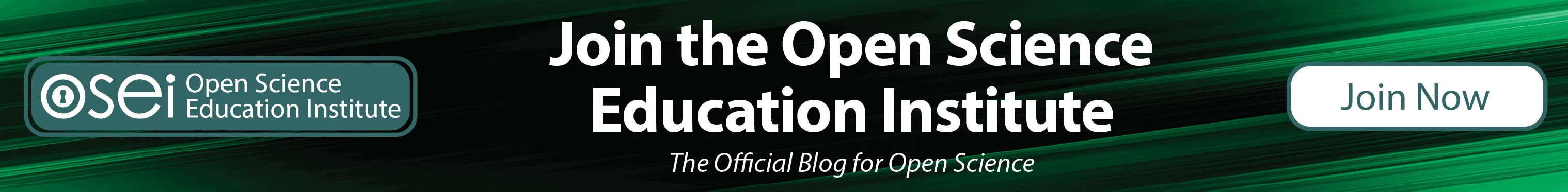 Join the Open Science Education Institute. The Official Blog for Open Science.